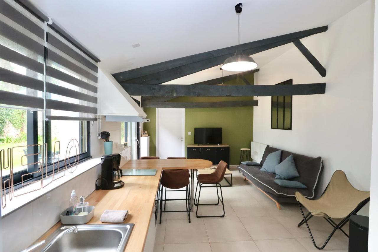 Apartamento L'Atelier Et Sa Terrasse Pontivy Exterior foto
