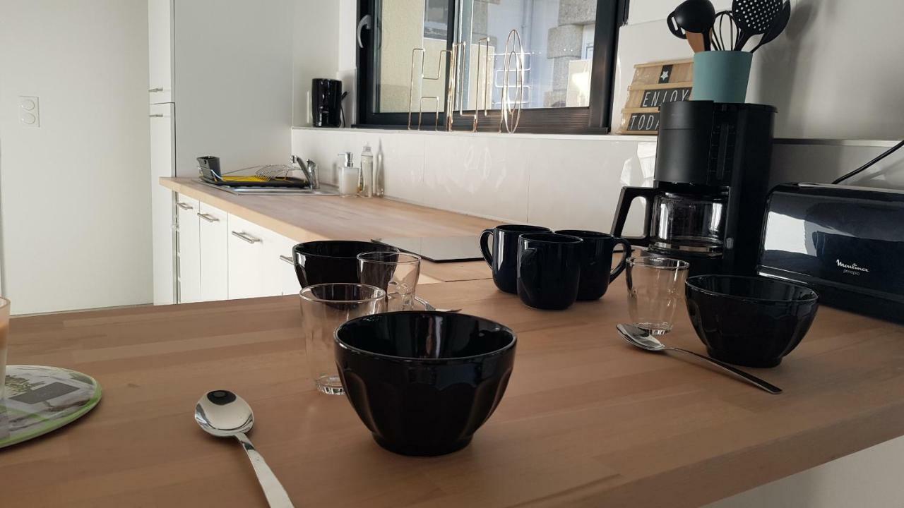 Apartamento L'Atelier Et Sa Terrasse Pontivy Exterior foto